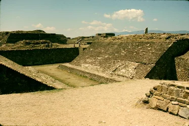 View of the ball court